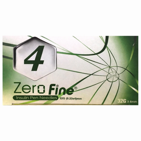 Zerofine İnsülin Kalem İğne Ucu 32g X 4mm